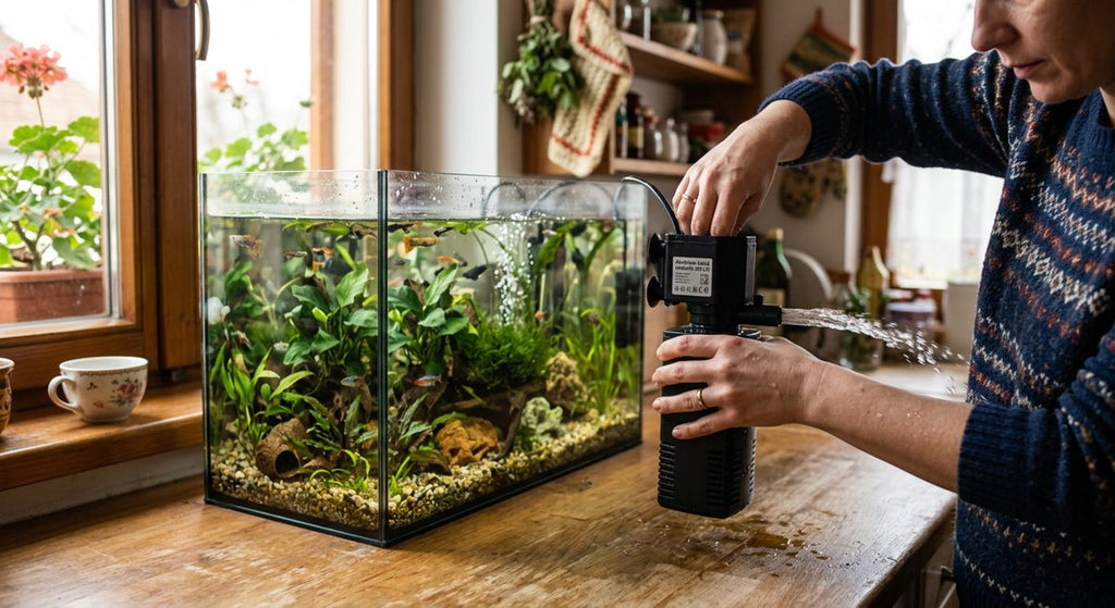 Akvárium belső víztisztító 200 L/h