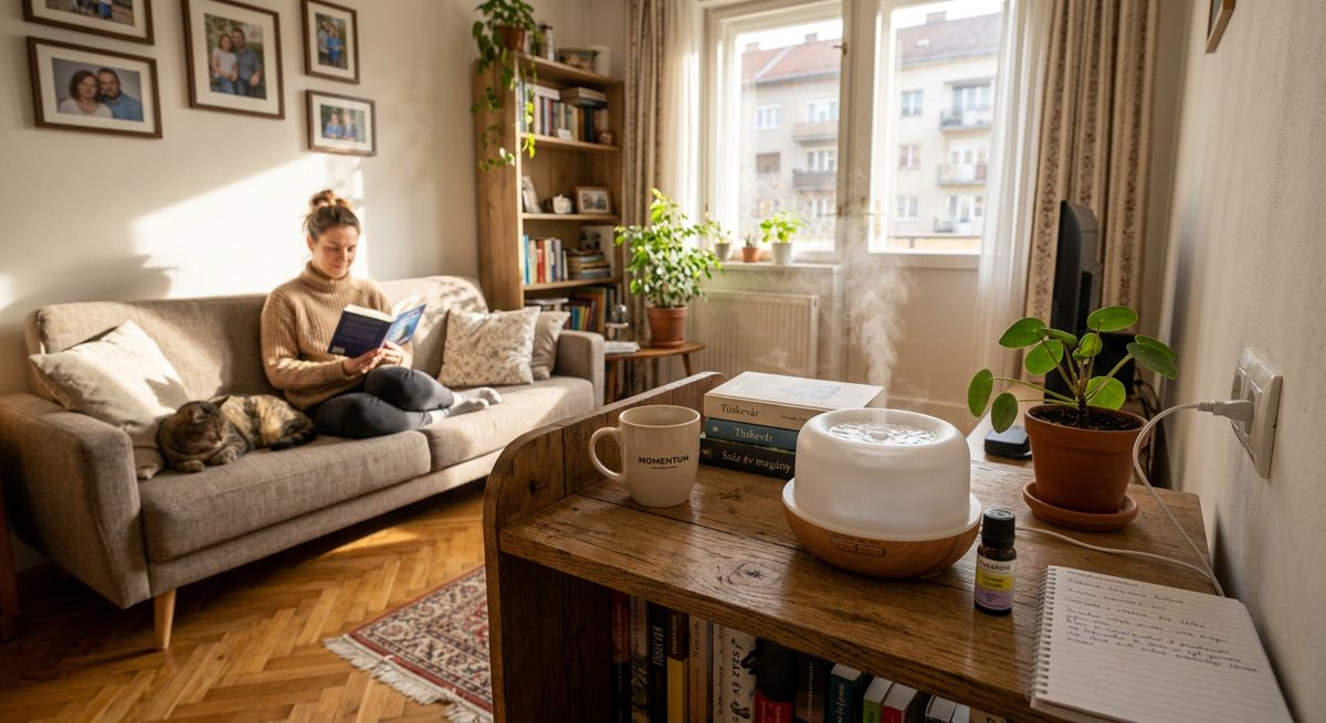Aromaterápiás ultrahangos diffúzor 300 ml