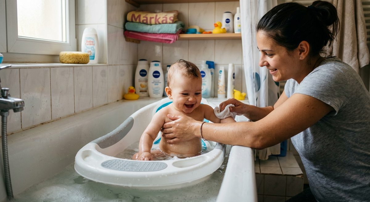 Baba fürdető ülőke – csúszásgátlós