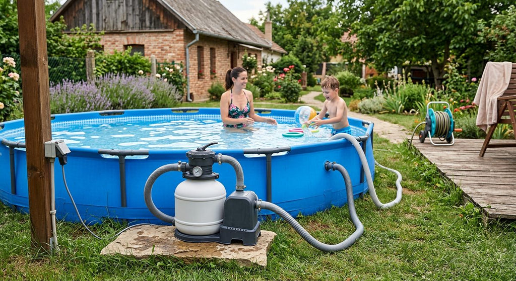 Bestway Szűrőszivattyú medencékhez – 5678 L/h (III. típusú szűrő)