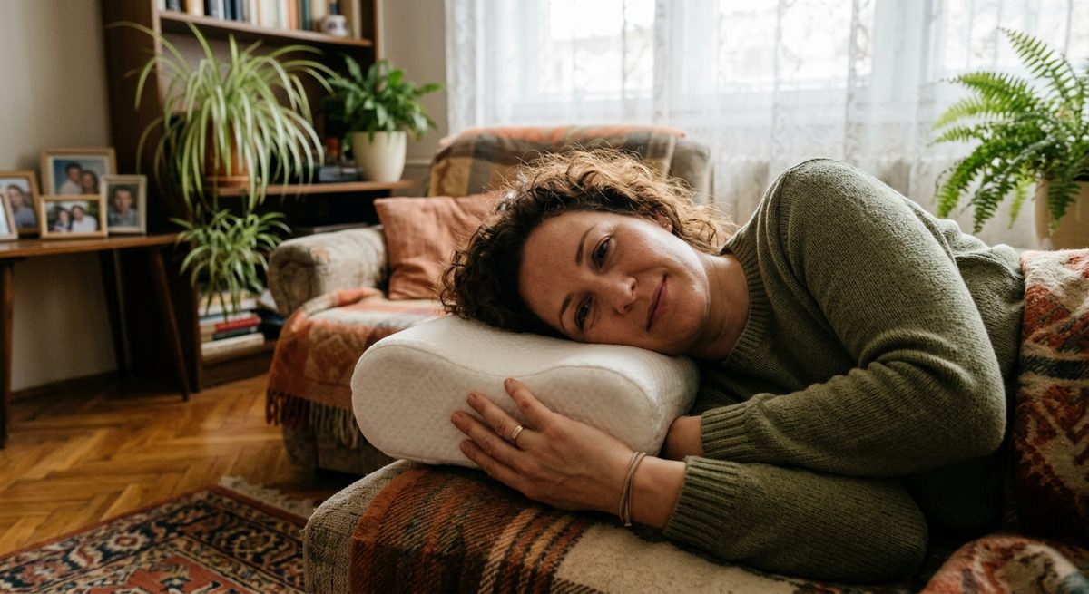 ButterflyPillow – ergonomikus memóriahabos párna