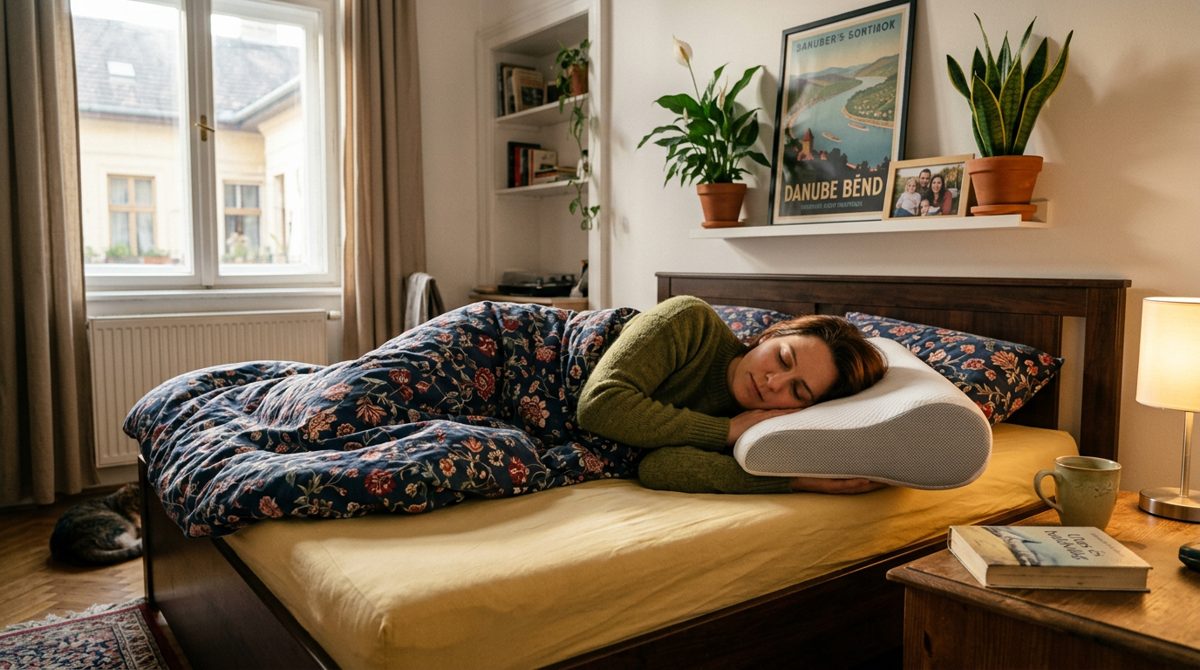 ComfyPillow – ergonomikus memóriahabos párna