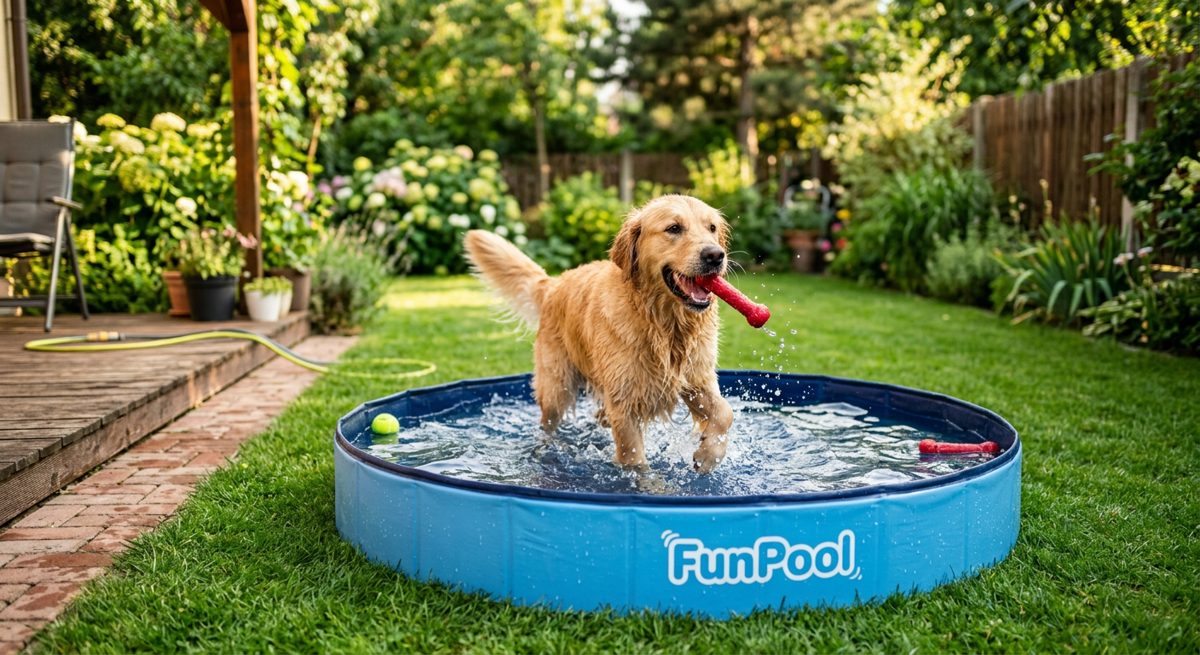 FunPool - Felfújható Kutyamedence