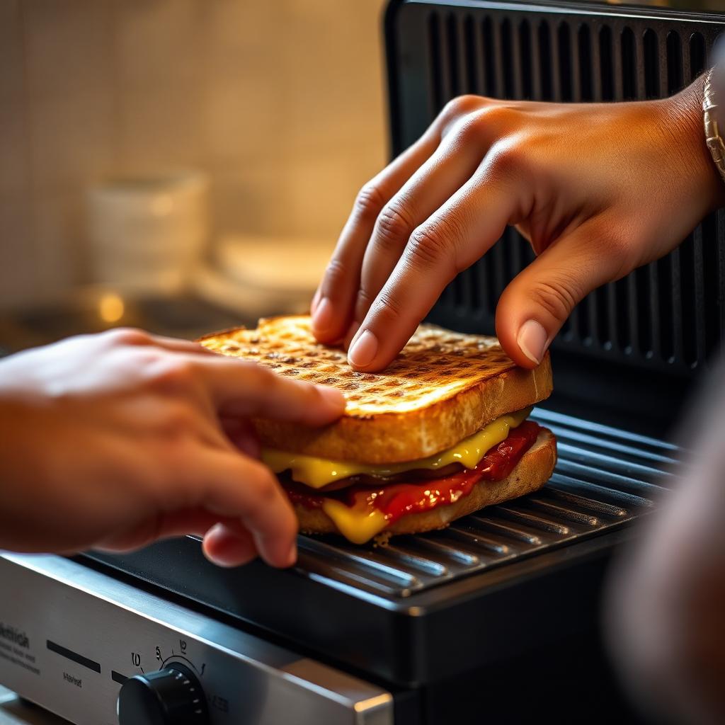 GRILLPRESS szendvics
