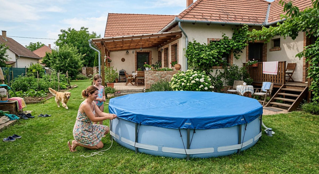 Intex medence takaró 366 cm
