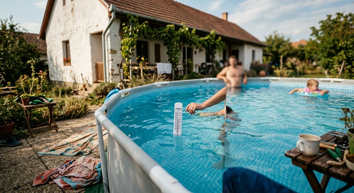 Intex úszó medence hőmérő