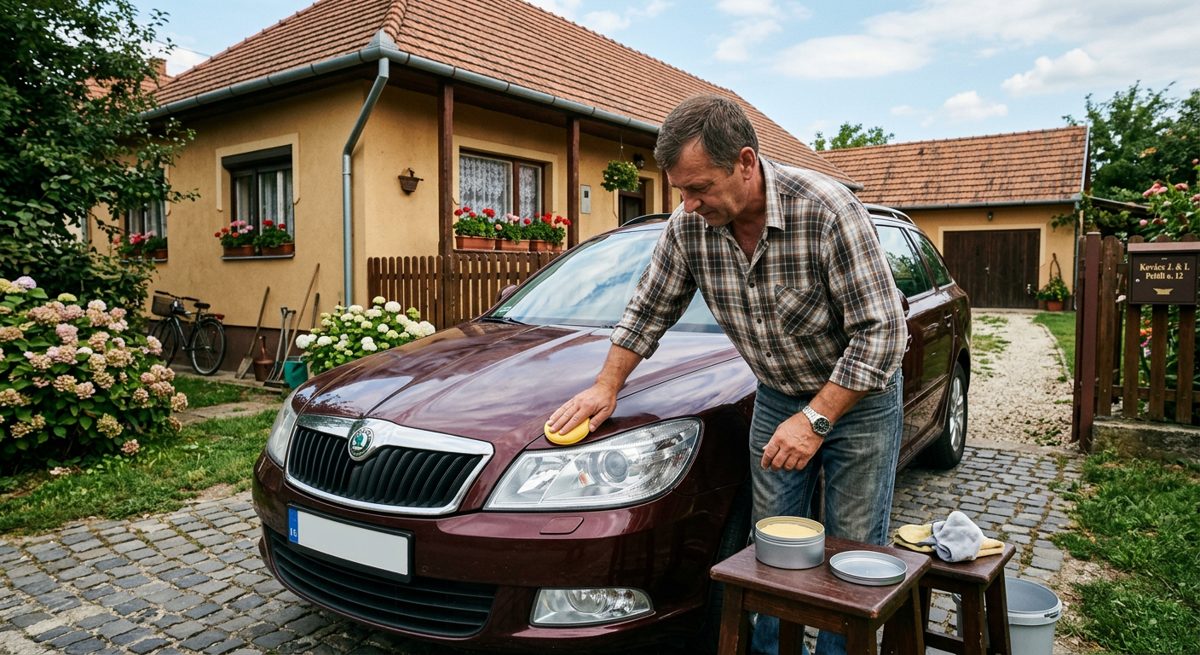 Kemény viasz autóápoló 250 g