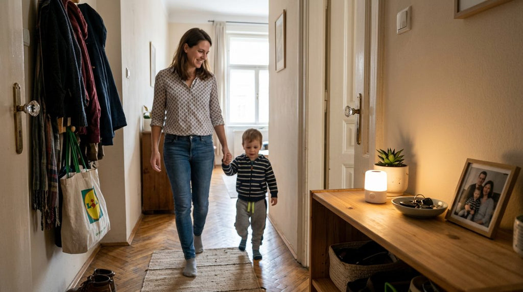 LED éjszakai lámpa bólogató mozgásérzékelővel