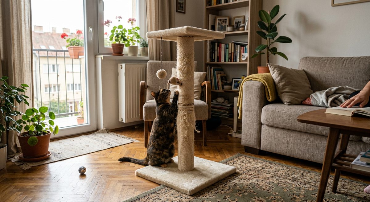Macska kaparófa 60 cm többfunkciós