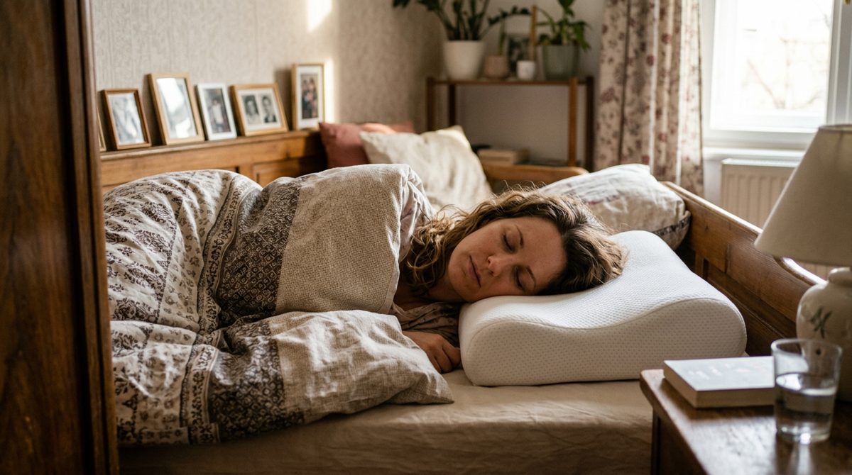Memóriahabos alváspárna nyaktámasszos