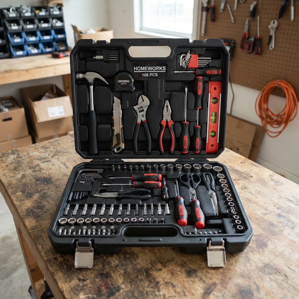 TOOLBOX szerszámkészlet műhelyben
