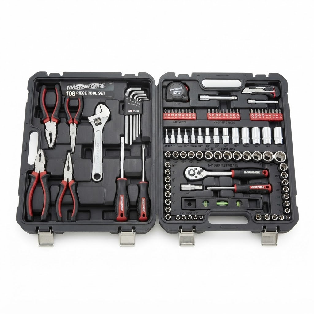 TOOLBOX 108 részes szerszámkészlet